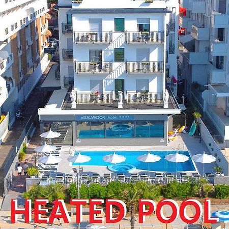 Hotel El Salvador Frontemare Piscina Riscaldata Jesolo Extérieur photo